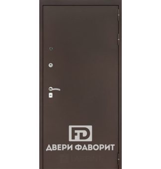 Стальная дверь c терморазрывом, покрыта цинкогрунтом