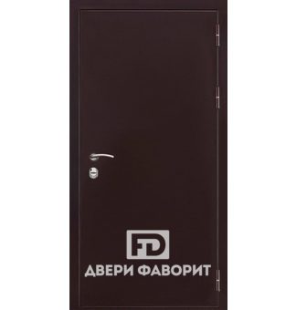 Дверь стальная c терморазрывом и покрытием цинкогрунт